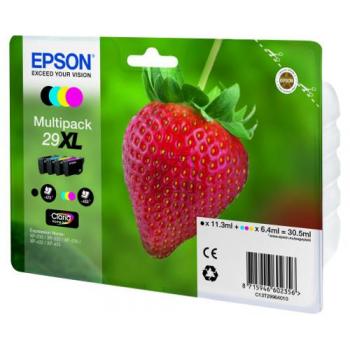 C13T29964012 EPSON XP Tinte (4) cmyk HC 1x470/3x450Seiten 1x11,3/3x6,4 ml