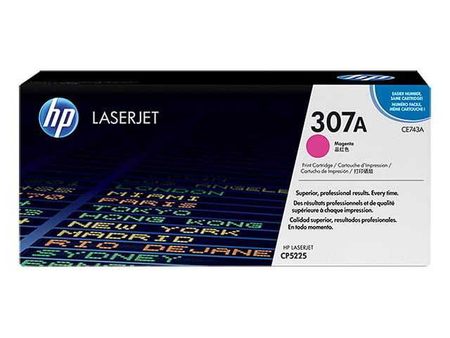 CE743A HP CLJ CP5225 TONER MAGENTA HP307A 7300Seiten