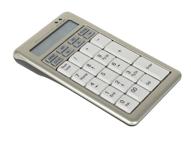 BNES840DNUM BAKKER S-board 840 Design Ziffernblock USB 2.0 silber