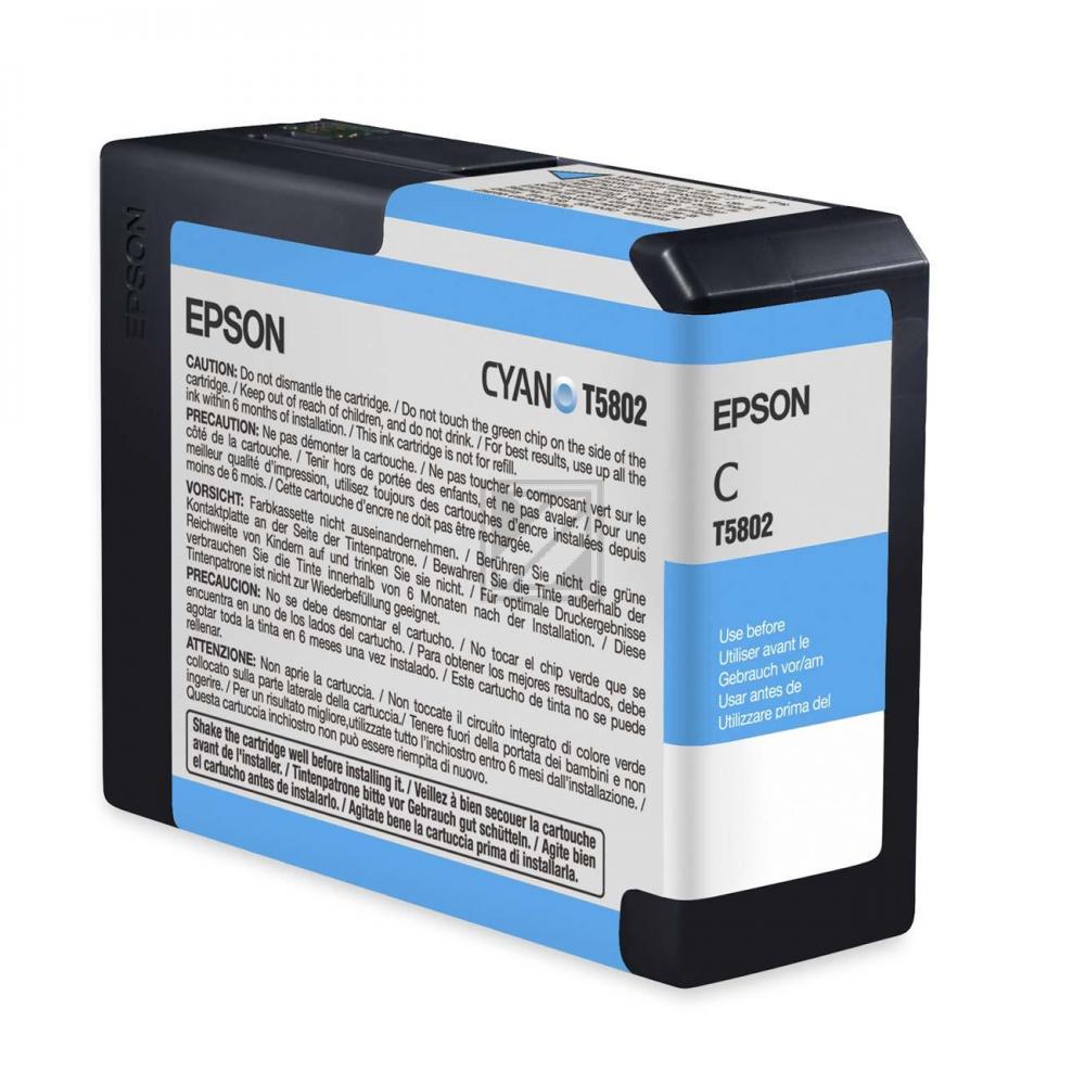 C13T580200 EPSON ST PRO Tinte cyan 80ml
