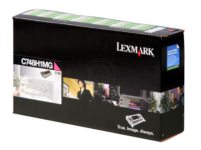 C748H1MG LEXMARK C748 TONER MAGENTA HC 10.000Seiten hohe Kapazitaet return