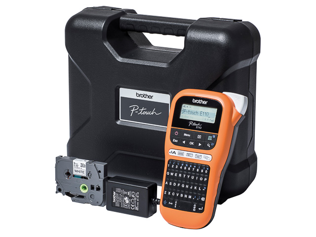 BROTHER PT E110VP BESCHRIFTUNGSGERAET PTE110VPZG1 3,5-12mm QWERTZ