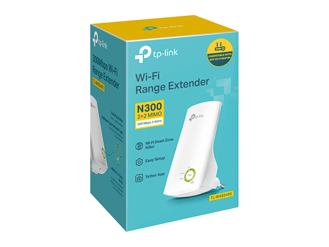 TP-LINK UNIVERSAL WIFI RANGE EXTENDER TL-WA854RE 300Mbps