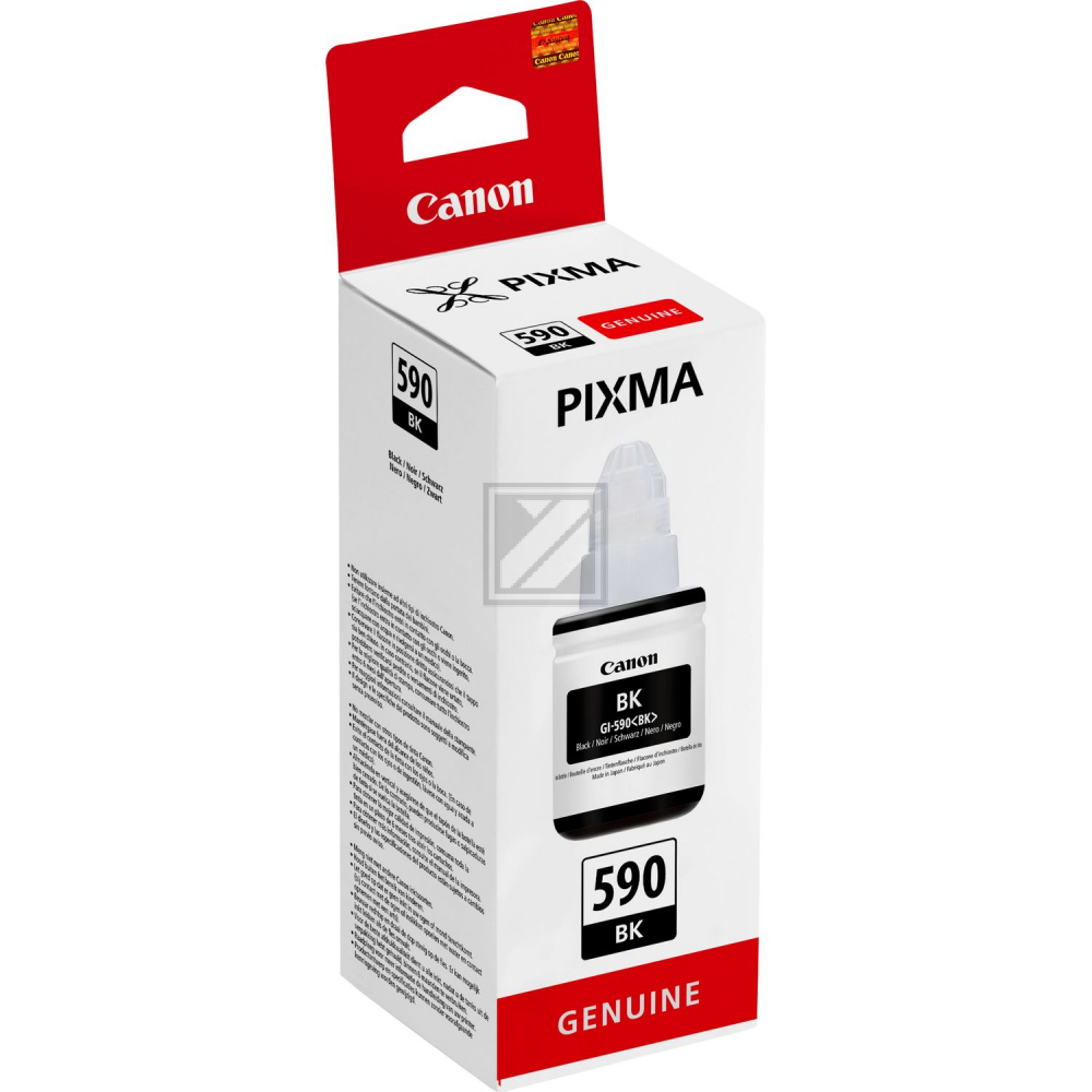 1603C001 CANON GI590BK Pixma Tinte black 6000Seiten Nachfuellung 135ml