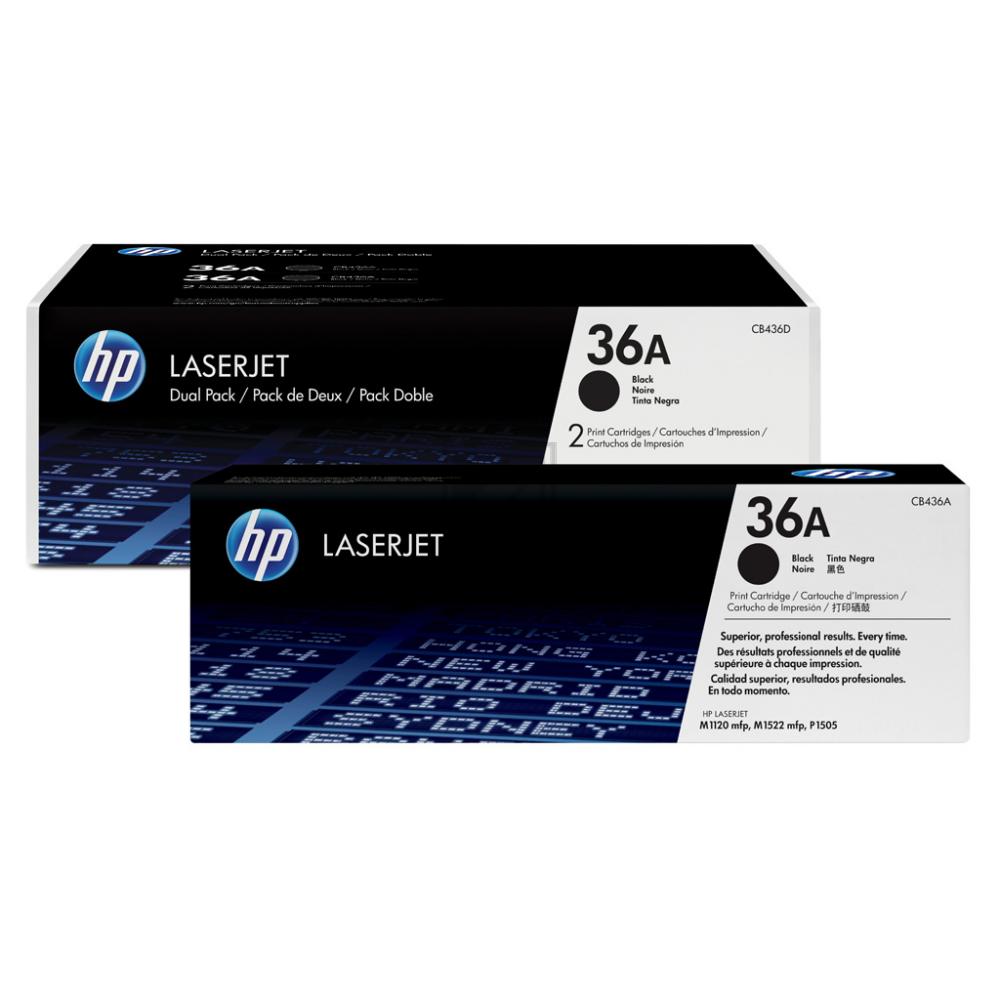 CB436AD HP 36A LJ Cartridge (2) black 2x2000Seiten