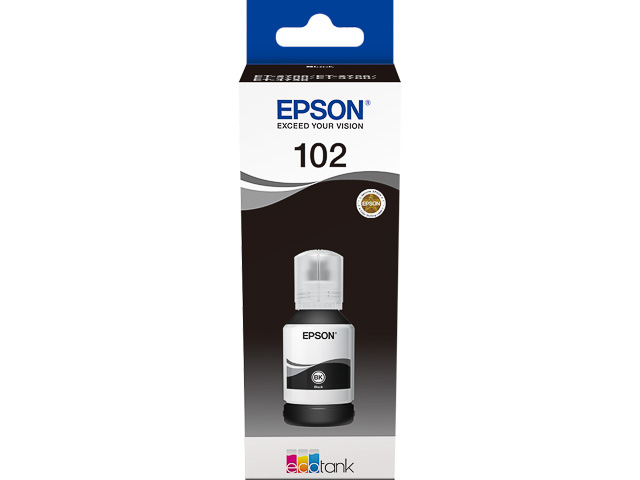 C13T03R140 EPSON ET2700 TINTE BLACK 127ml 7500Seiten Flasche EcoTank 102