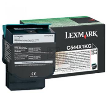 C544X1KG LEXMARK C54x/X54x Toner black return 6000Seiten