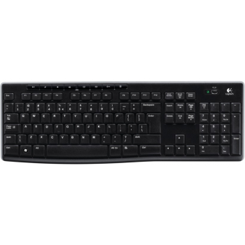 920-003052 LOGITECH K270 Tastatur QWERTZ DE kabellos USB schwarz