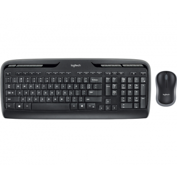 920-008533 LOGITECH MK330 Tastatur+Maus QWERTZ DE kabellos schwarz
