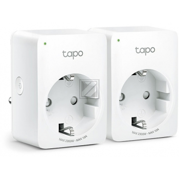 TP-LINK TAPO P100 WLAN STECKDOSE (2) AC 220-240V 50/60 Hz 10 weiss