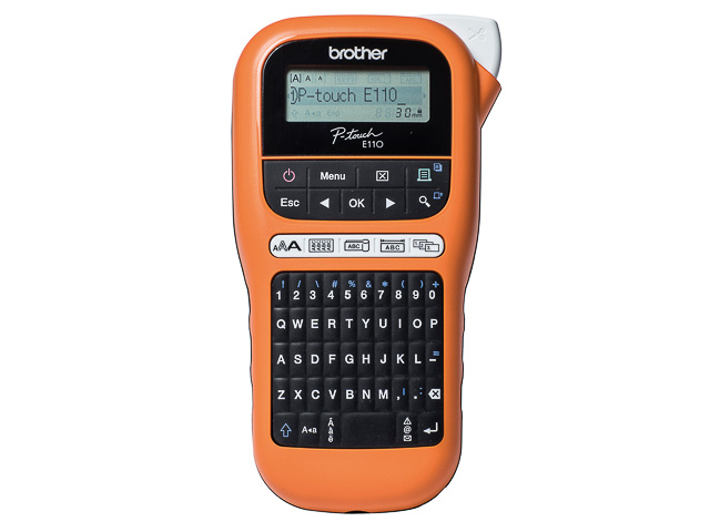 BROTHER PT E110 BESCHRIFTUNGSGERAET PTE110G1 3,5-12mm QWERTZ