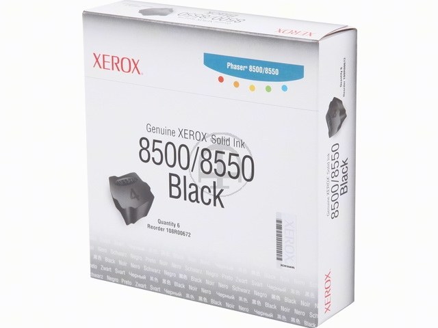 108R00672 XEROX PH8500 FESTTINTE (6) BLK 6000Seiten