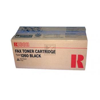 430351 RICOH Type 1260D FAX Toner black 5000Seiten 415gr