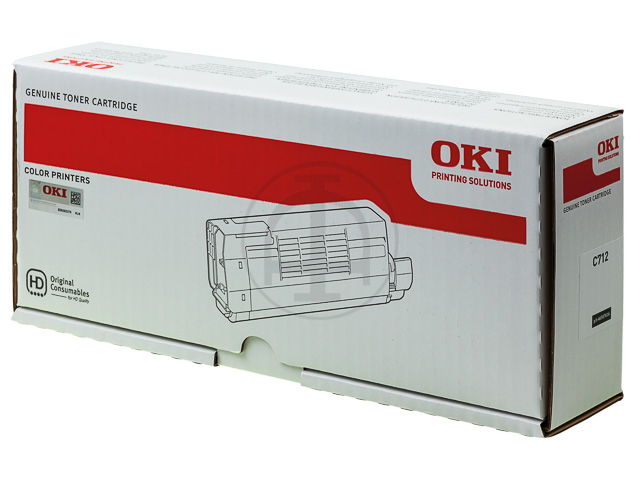 46507616 OKI C712 TONER BLACK 11.000Seiten