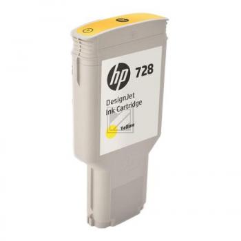 F9K15A HP 728 DNJ Tinte yellow EHC 300ml