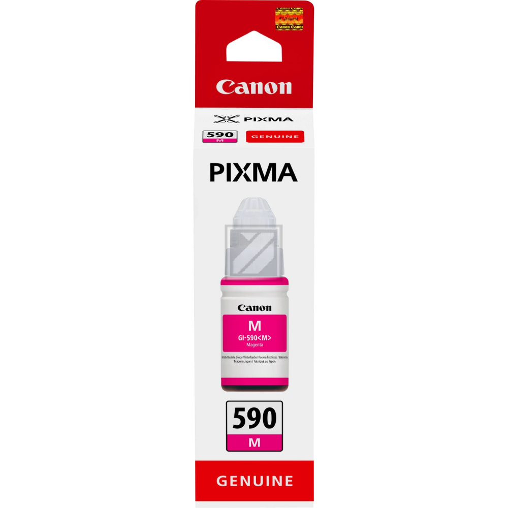 1605C001 CANON GI590M Pixma Tinte magenta 7000Seiten Nachfuellung 70ml