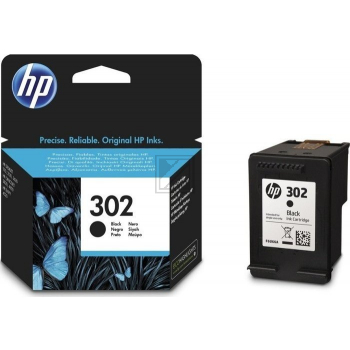 F6U66AE#UUS HP 302 OJ Tinte black ST 190 Seiten 3,5ml