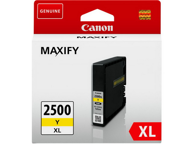 PGI2500XLY CANON MB5050 TINTE YELLOW HC 9267B001 19,3ml 1520S. hohe Kapazitaet